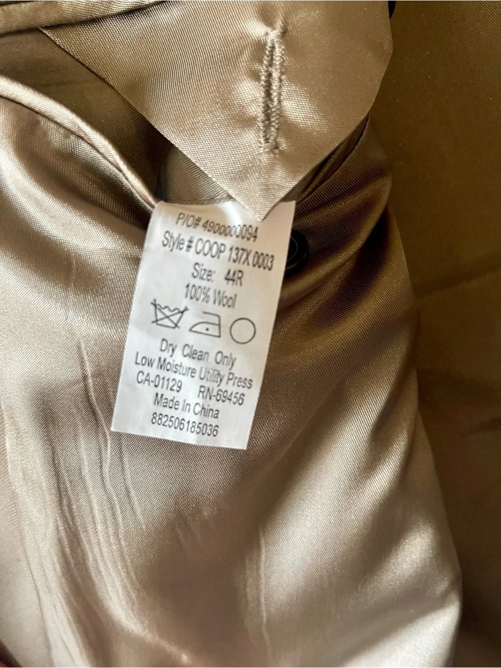 Vintage Chaps Wool Suit 44R